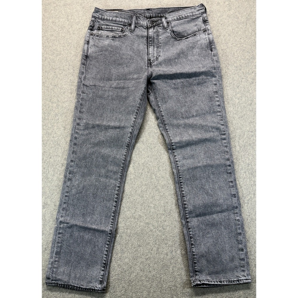 Levi's Premium Mens 511 Straight Leg Jeans Faded Gray Denim Slim Fit W34 L30
